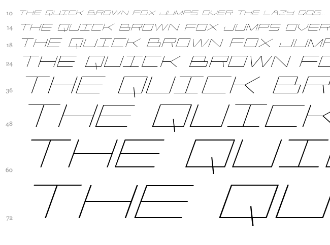 Player 1 Up font waterfall