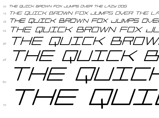 Player 1 Up font waterfall
