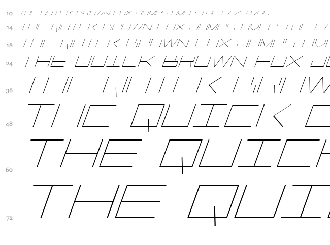 Player 1 Up font waterfall