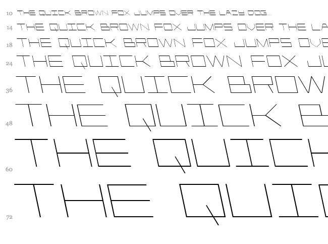 Player 1 Up font waterfall