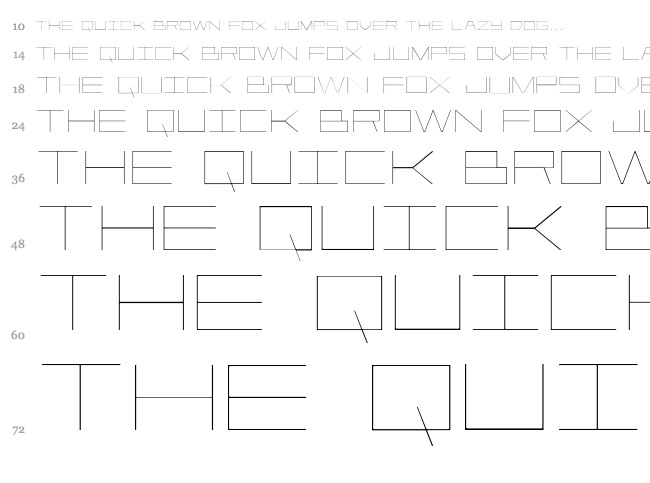 Player 1 Up font waterfall