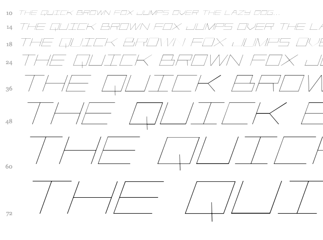 Player 1 Up font waterfall