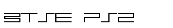 BTSE PS2 font