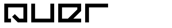 Quer font