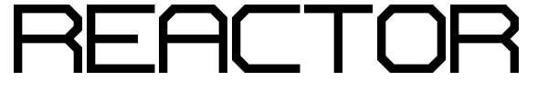 Reactor Sans font