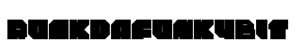 Rockdafonkybit font