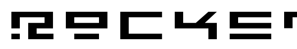 Rocket Type font preview