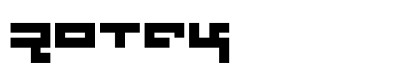Rotek font