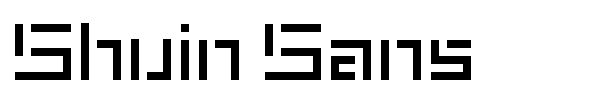 Shuin Sans font