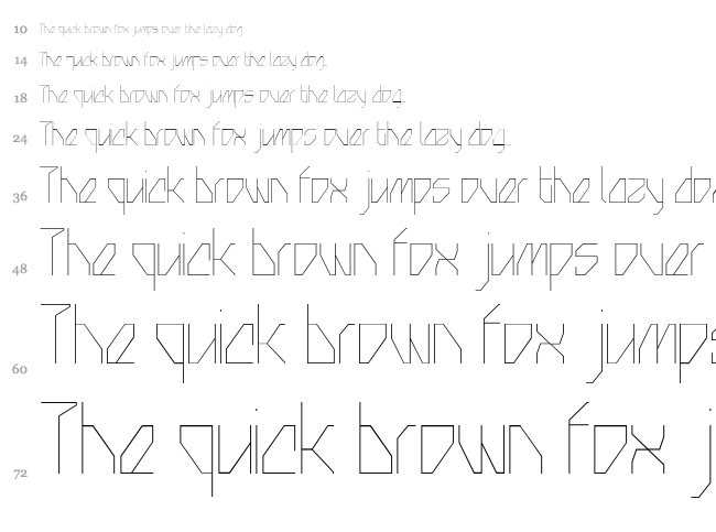 Snowstreet font waterfall