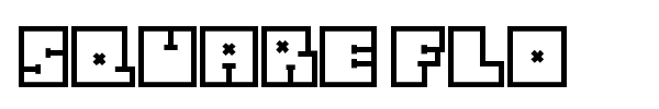 Square Flo font