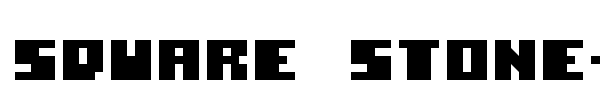 Square Stone-7 font