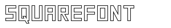 SquareFont font