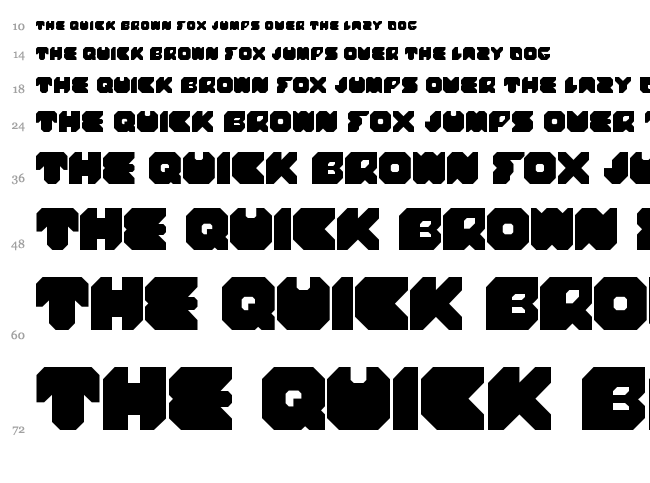 Stranger font waterfall