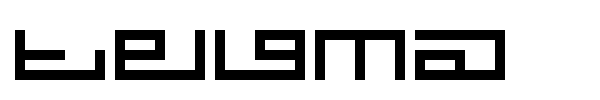 Tegma font