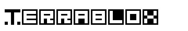 Terrablox font