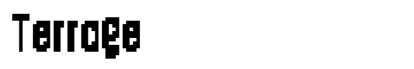 Terrage font