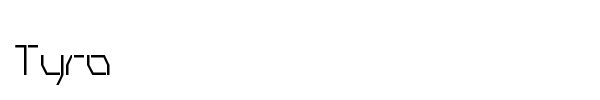 Tyro font