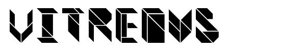 Vitreous font preview