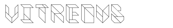 Vitreous font preview