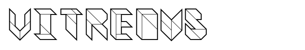 Vitreous font preview