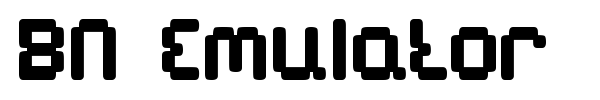 BN Emulator font