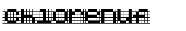 Chlorenuf font