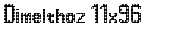 Dimelthoz 11x96 font