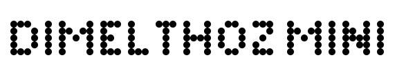 Dimelthoz Mini font