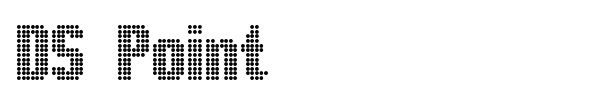 DS Point font