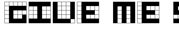 Give Me 5 font