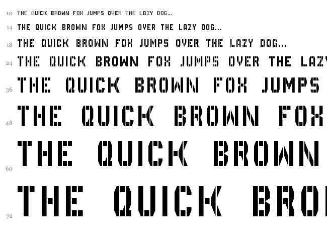 GVB Bus PID 5x3 font waterfall