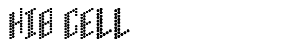 HIB Cell font