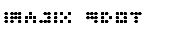 Imajix 9dot font