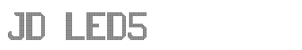 JD LED5 font