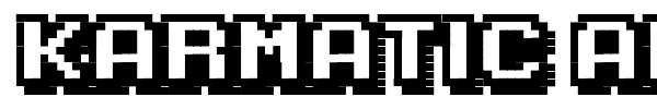 Karmatic Arcade font