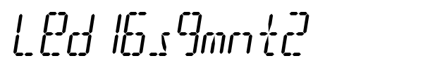 Led16sgmnt2 font preview