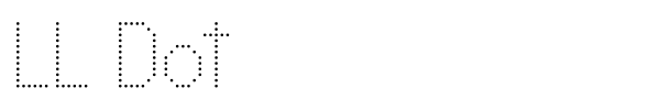 LL Dot font