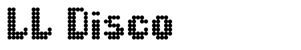 LL Disco font