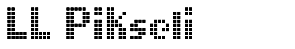 LL Pikseli font