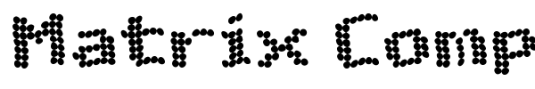 Matrix Complex NC font