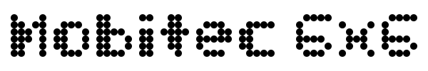 Mobitec 6x6 font