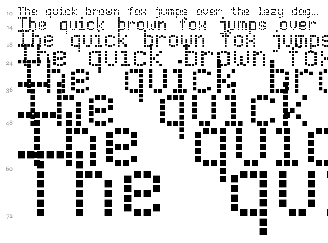 Modern LED Board-7 font waterfall