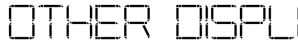 Other Display ST font
