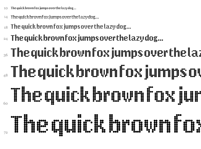 Parisienne Small Bold font waterfall