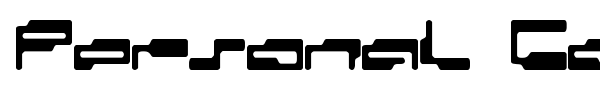 Personal Computer font