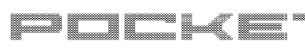Pocket Ball font preview