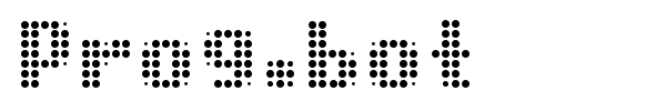 Prog.bot font
