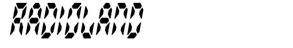 Radioland font