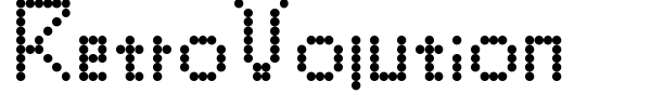 RetroVolution font
